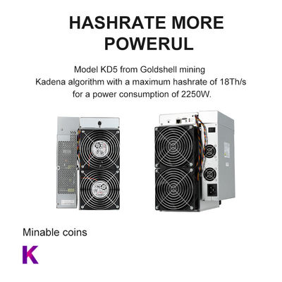 Goldshell HS5 Blake2B 2.7Th 2650W HS3 HNS SC 5.3Th//S HS lite hs box 1360g 2900g ASIC goldshell Miner
