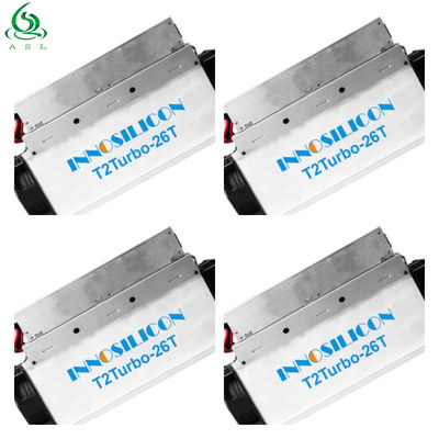 FinFET Chip Sha256 Innosilicon Asic Miner T2T Turbo+ 32Th/S