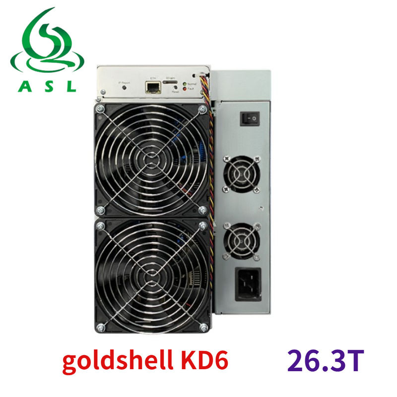 Kd6 Goldshell Asic Miner 29.2TH/S 2650W KDA Coins Mining Machine